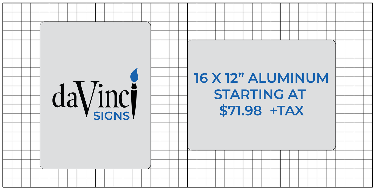 Custom Aluminum Signage