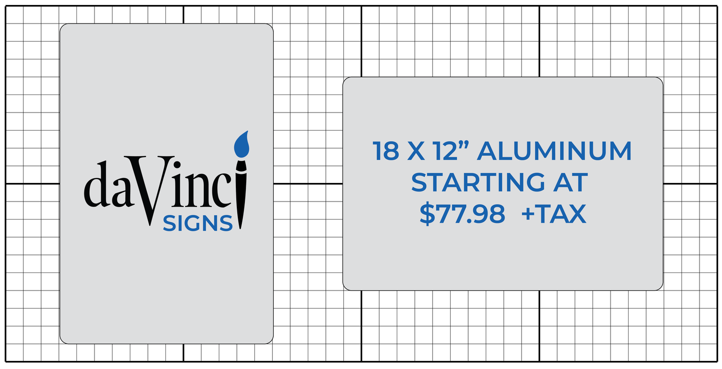 Custom Aluminum Signage