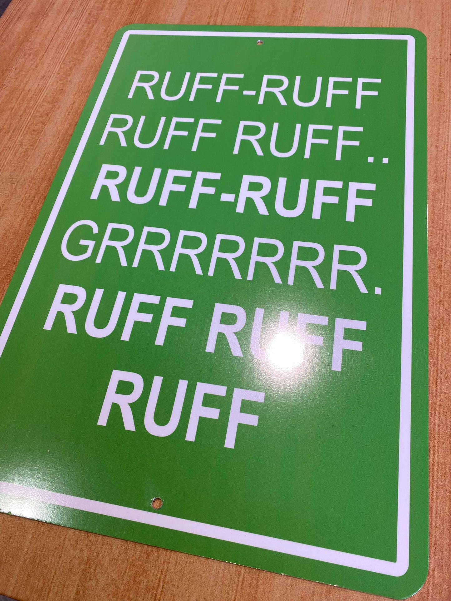 Custom Aluminum Signage