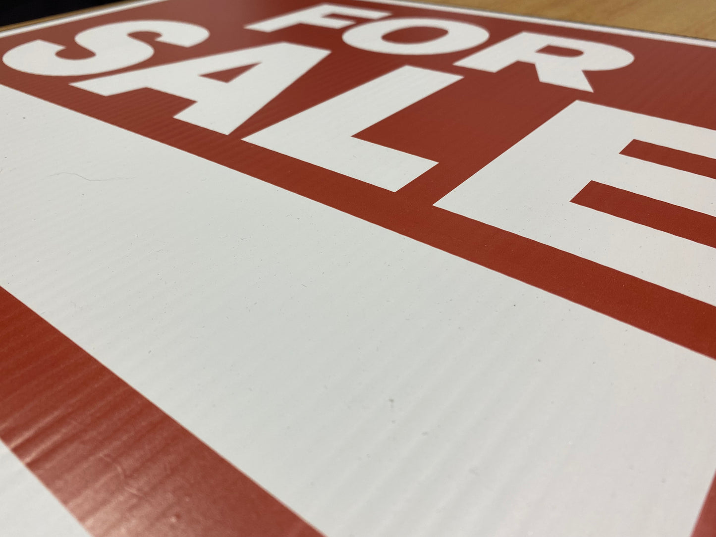 FOR SALE Signs
