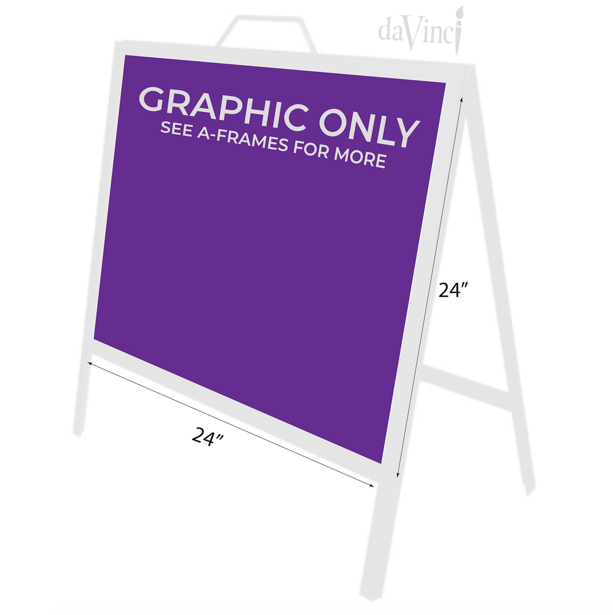A Frame Inserrt A-Frame Inserts – daVinci Print