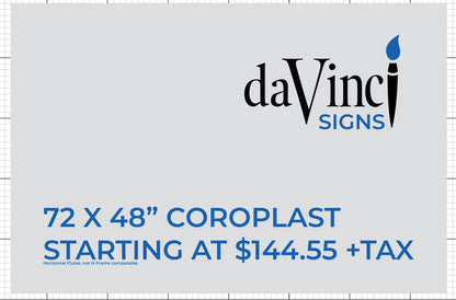 Coroplast Signs