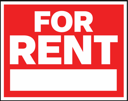 FOR RENT Signs